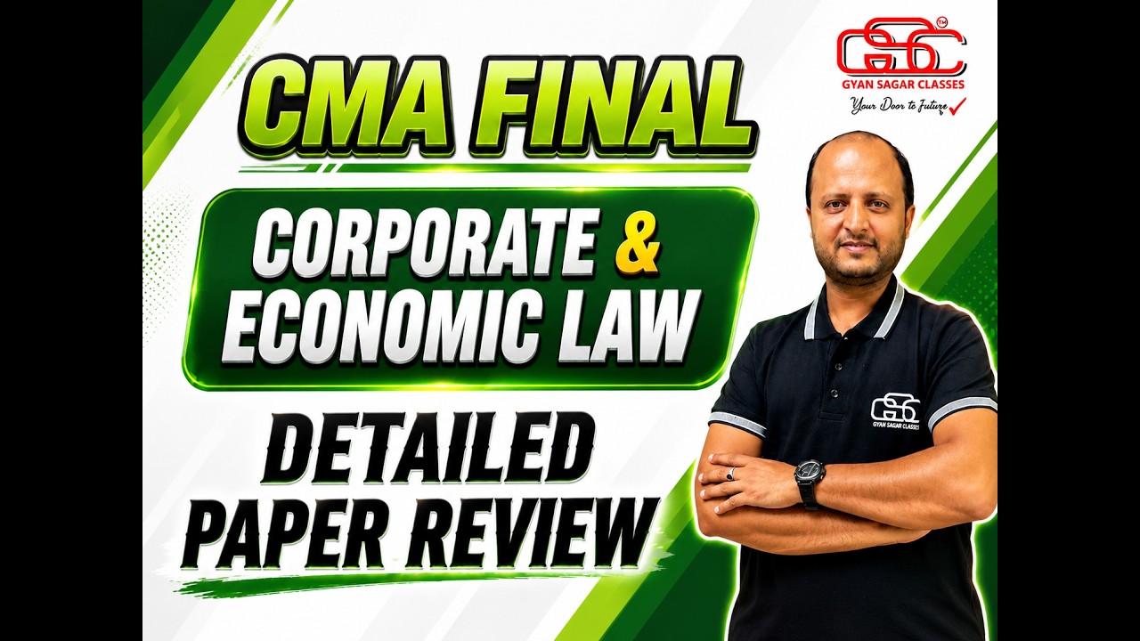 CMA FINAL LAW DEC 2025 EXAM DETAILED PAPER REVIEW - YouTube