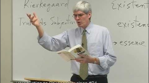 Wingate University presents: Introduction to Philosophy with Dr. Edwin Bagley (Video 7)