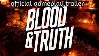 Blood and truth PSVR official trailer E3 2018