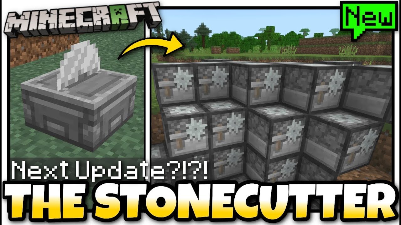 Stone Cutter Machine Minecraft Recipe - Minecraft 1.14 Snapshot 19w04a Stonecutter Functionality ...