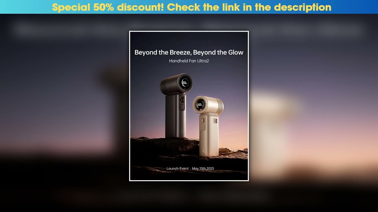 Get Ultra2 ultra-high-speed energy-saving small wind cannon handheld small fan super long battery l