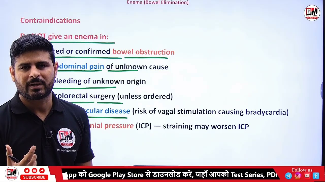 Enema | Bowel Elimination NCLEX