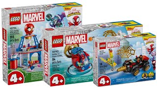 All Lego Marvel Spidey And His Amazing Friends Sets 2024 Compilationcollection Speed Build