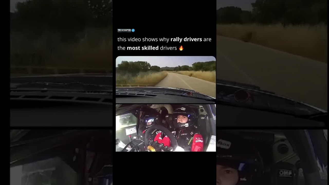 Rally drivers are insane 😱 #rally #driver #driving #cars