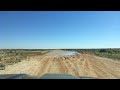 MARREE TO BIRDSVILLE up the BIRDSVILLE TRACK - track conditions after the rain 7th April 2021