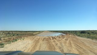 MARREE TO BIRDSVILLE up the BIRDSVILLE TRACK - track conditions after the rain 7th April 2021