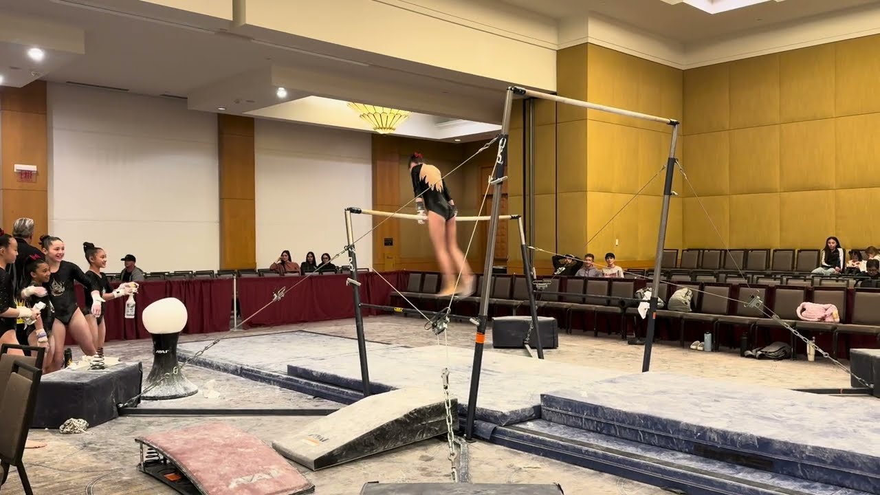 Savannah Suzuki Bars Corona Open 2025 Wildfire Gymnast Level 8