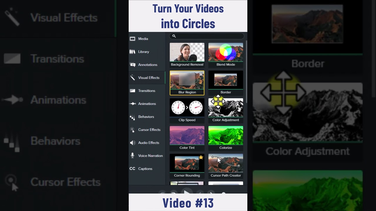 Turn Your Videos into Circles in Camtasia: Easy Tutorial | 