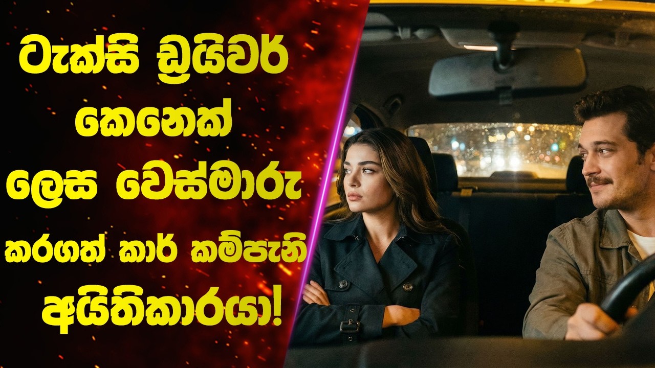 Taxi Driver කෙනෙක් ලෙස වෙස්මාරු කරගත් කාර් කම්පැනි අයිතිකාරයා | Sinhala Movie Review
