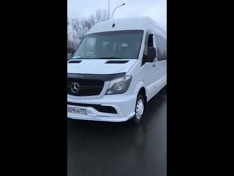 Mercedes Sprinter W906 передний бампер тюнинг