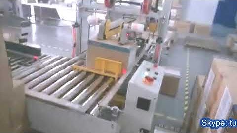 automatic self-adjusting cartons sealing machine H type tape sealer equipment