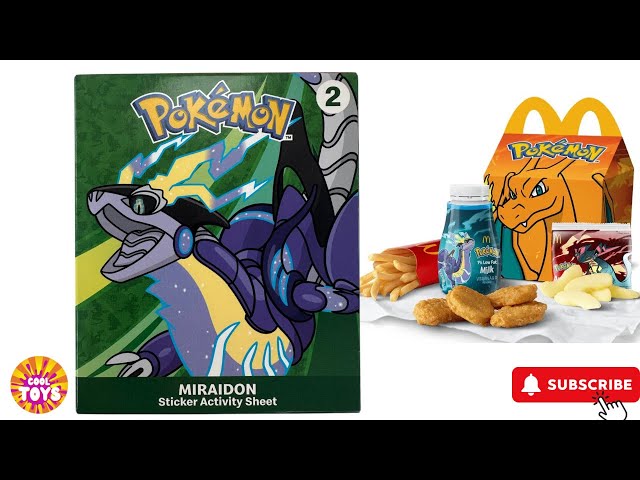 miraidon pokemon card mcdonalds value Happy Meal from McDonal's 2025 - Unboxing Violet Promo #13 PSA Authenticated 9 Card miraidon pokemon card mcdonalds price