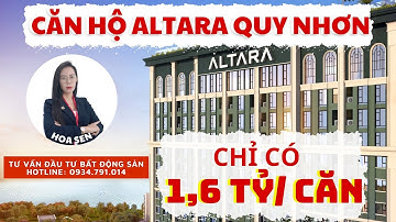 Căn Hộ Altara Quy Nhơn - chỉ có 1,6 tỷ