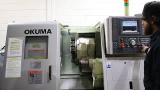 20.8'' Swing 20.47'' Centers Okuma Captain L370 CNC LATHE