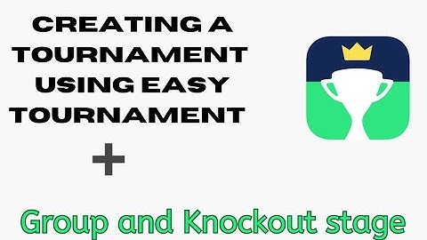 How to create a 32 team tournament using the Easy Tournament App