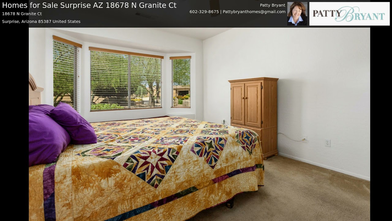 Homes for Sale Surprise AZ 18678 N Granite Ct