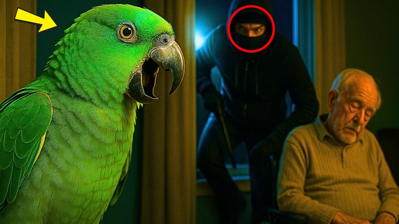 😱El Ladrón Empezó a Sudar FRÍO Al Percatarse de lo que el LORO Decía…