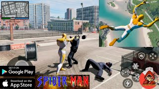 gangster spider-man gamespider rope hero man gangster game?2023 screenshot 5