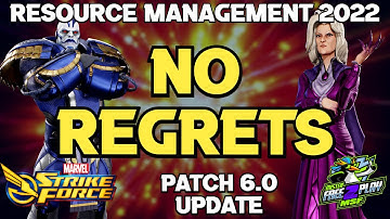 20 Characters You Will Not Regret Investing In | Resource Management 2022 | Marvel Strike Force