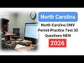 North Carolina DMV Permit Practice Test 2026 | NC Learner’s Permit 30 Questions &amp; Answers