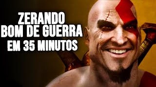 GOD OF WAR 1: ZERANDO EM 35 MINUTOS KKKK