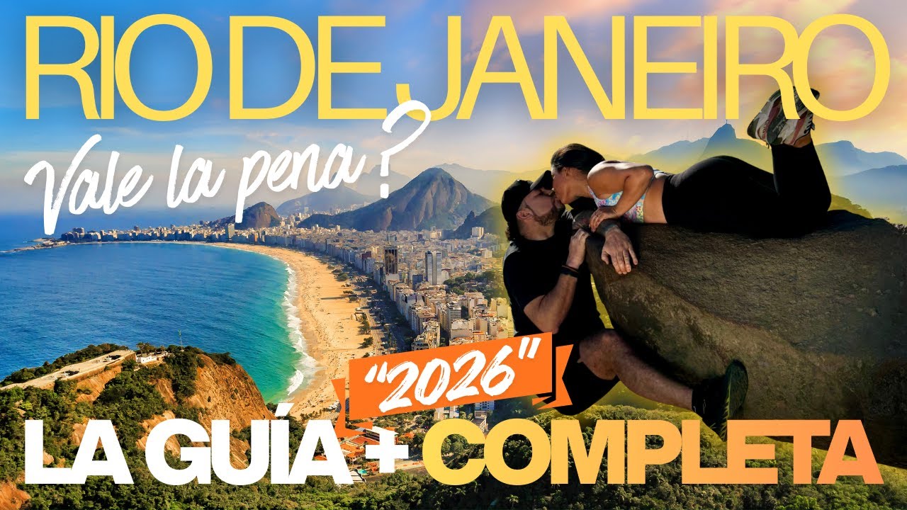 RIO DE JANEIRO 🇧🇷 IMPERDIBLES en la ciudad maravillosa! APRENDE A USAR PIX💰GUÍA COMPLETA 2026 ✅ [4K]