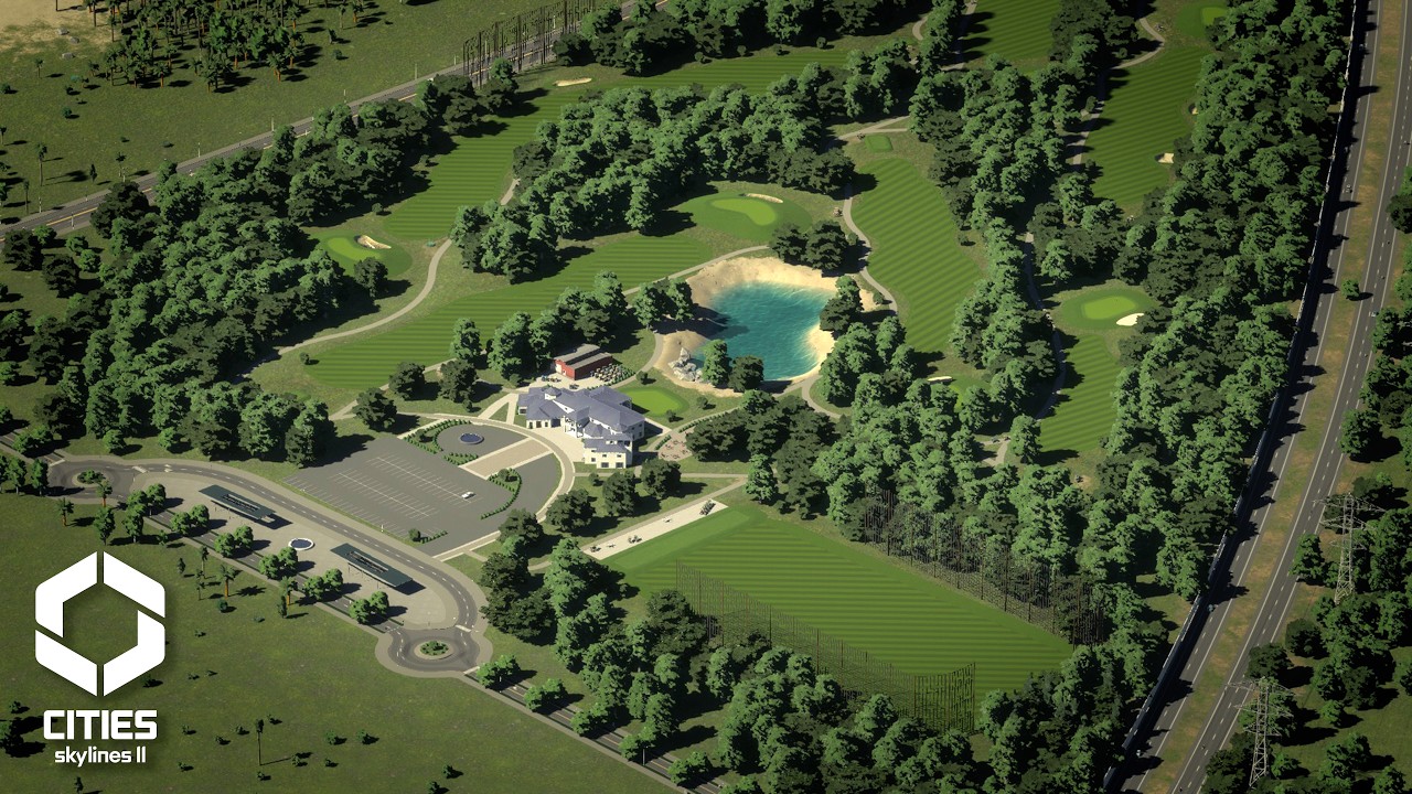 Building a Modded Golf Course! ⛳ | Cities Skylines 2