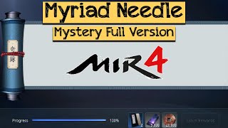 Myriad Needle Mir4 Mystery Mission Full screenshot 1
