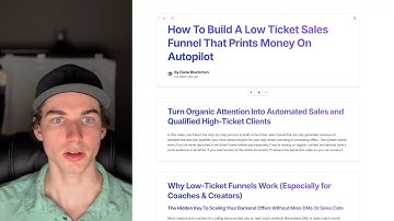 How To Build A Low Ticket Sales Funnel That Prints Money On Autopilot