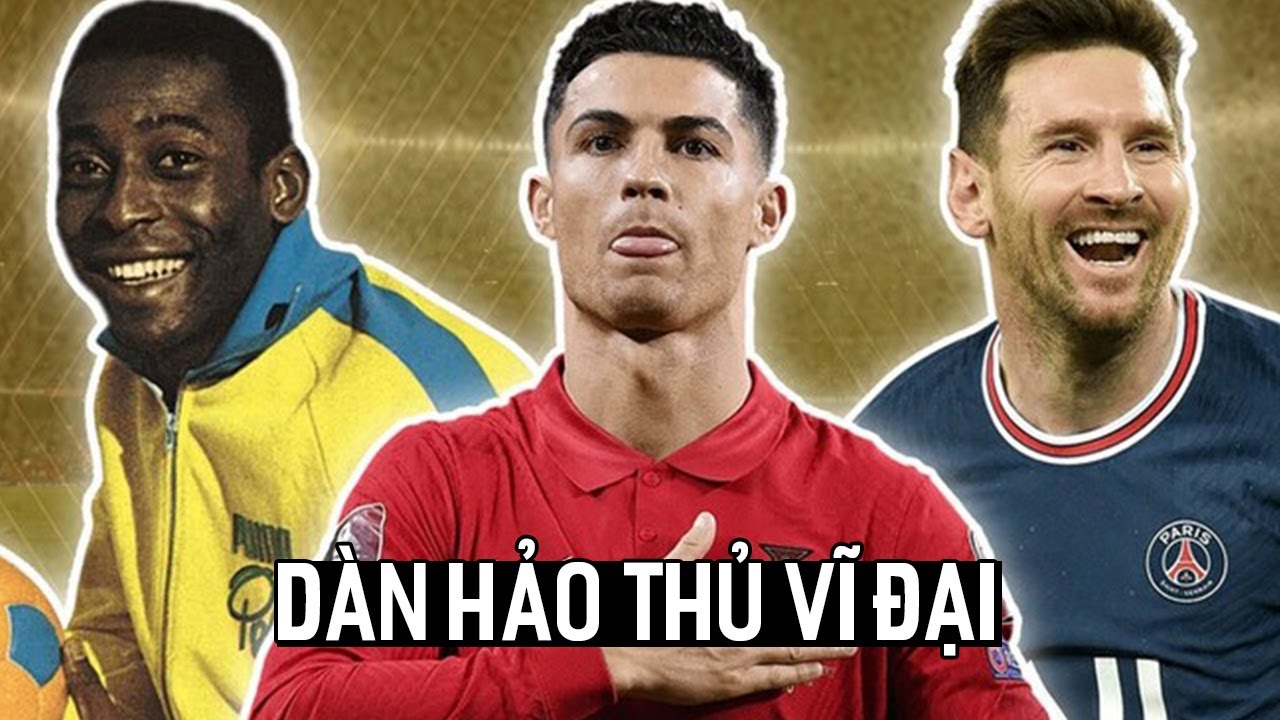 5 Cầu Thủ Xuất Sắc Nhất Thế Giới Bóng Đá Trong 5 Thập Kỷ Qua - YouTube