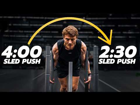 SLED PUSH: 5 tips to save 1 minute on your HYROX