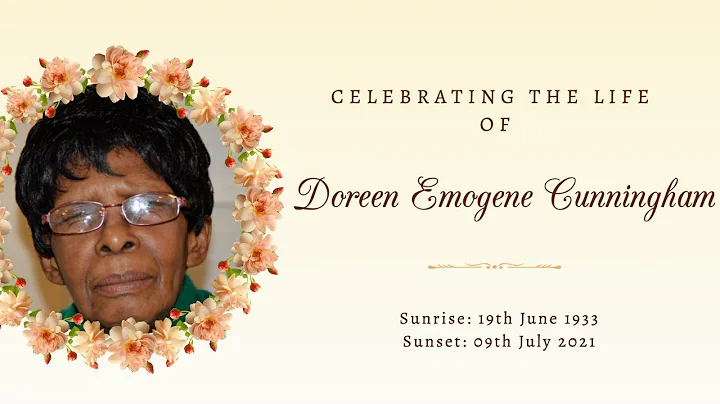 Celebrating the Life of Doreen Emogene Cunningham