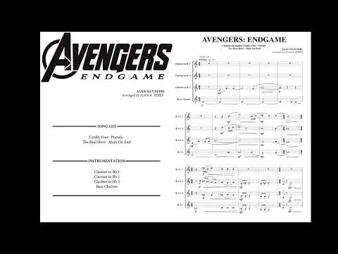 Avengers: Endgame (Clarinet Quartet) - Alan Silvestri