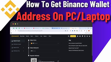 Hoe je een Binance Wallet-adres op je pc/laptop/computer krijgt | Snel en eenvoudig