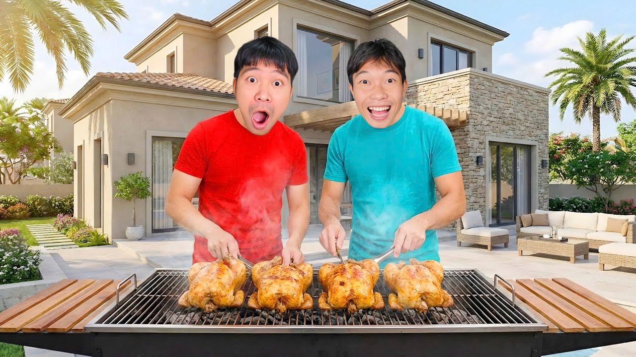 PHD - Trải Nghiệm Xa Hoa Khi Nướng Gà ở Villa