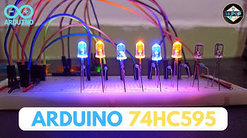 Arduino 74hc595 tutorial