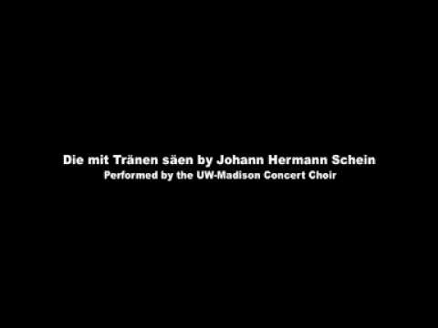 Die mit Trnen sen by Johann Hermann Schein