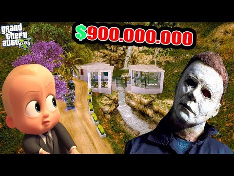 KATİL MİCHAEL MYERS'A 900 MİLYON DOLARA EV SATTIM! - GTA 5 BEBEK EMLAKÇI MODU