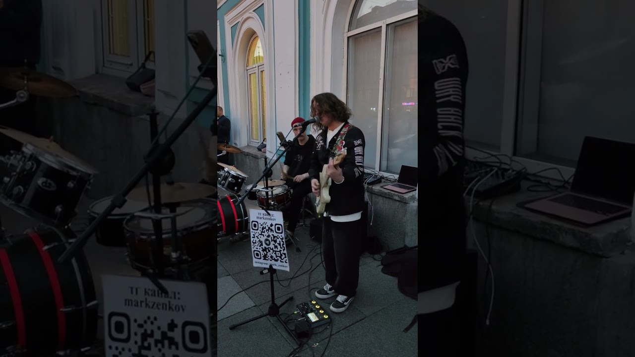 🎶Питерские музыканты на К.Грибоедова🎶 Марк Зенков отжигает🕺🏽