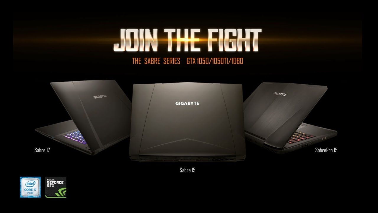 [Product] Introducing GIGABYTE Sabre series gaming laptops - YouTube