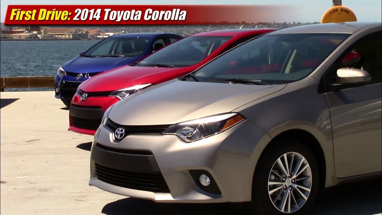 First Drive 2014 Toyota Corolla Youtube