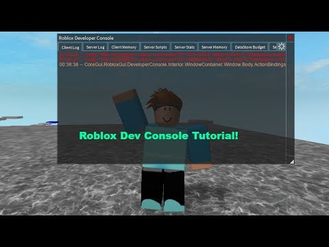Dev Console Tutorial Roblox Youtube