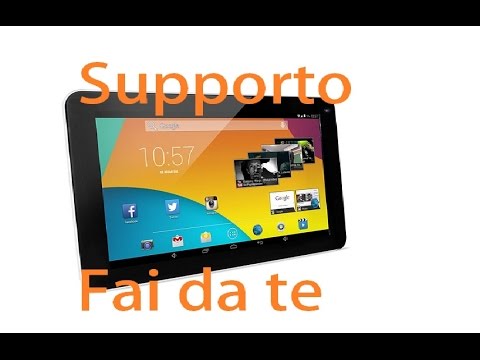 Video: Come Fare Un Supporto Per Un Tablet O Uno Smartphone