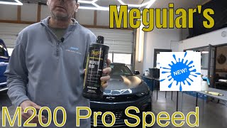 Meguiar's NEW Professional Pro Speed Polish M200!! Is This The "Convenience" Polish You Seek?