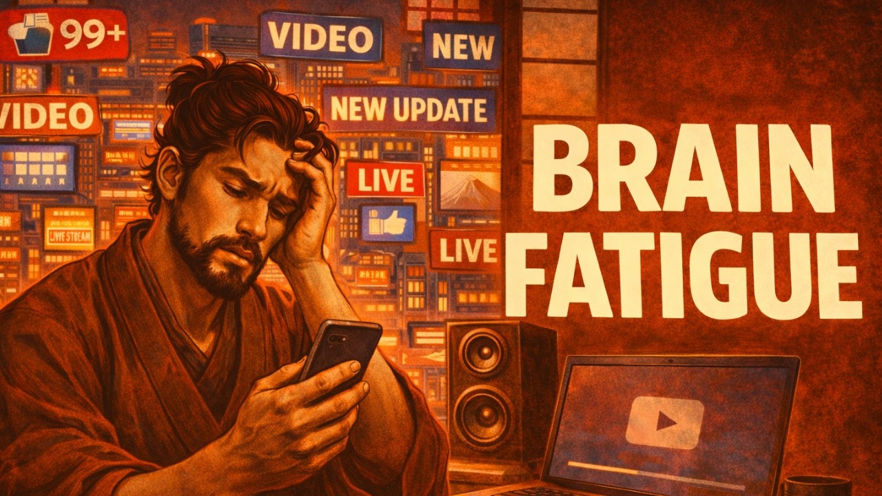 You’re Not Tired.  You’re Overstimulated