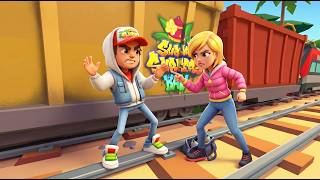 Subway Princess VS Jake, Subway Princess Lucy VS Subway Surfers, Princess Run Gameplay, Subway Surf screenshot 3