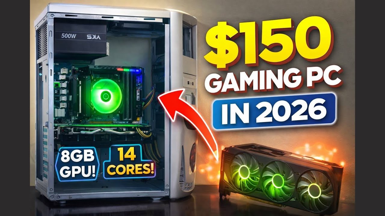 I Built a $150 Gaming PC in 2026… During a Price Crisis