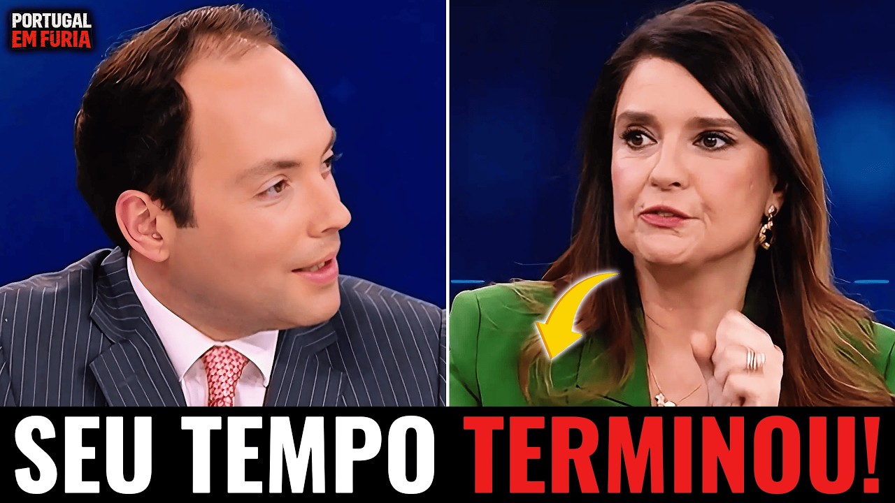 Rodrigo Taxa revolta-se com interrupções e critica jornalista em direto