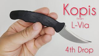 Kopis Designs / L-Via / Ed's Manifesto / 4th Drop / Karambit Style Knife