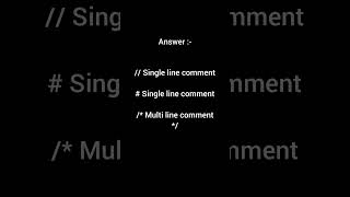 How do you write comments in PHP? #php #beginners #phpdeveloper #comments